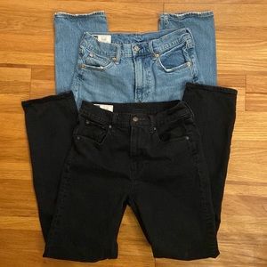 Gap sky high straight jeans size 27/ 4